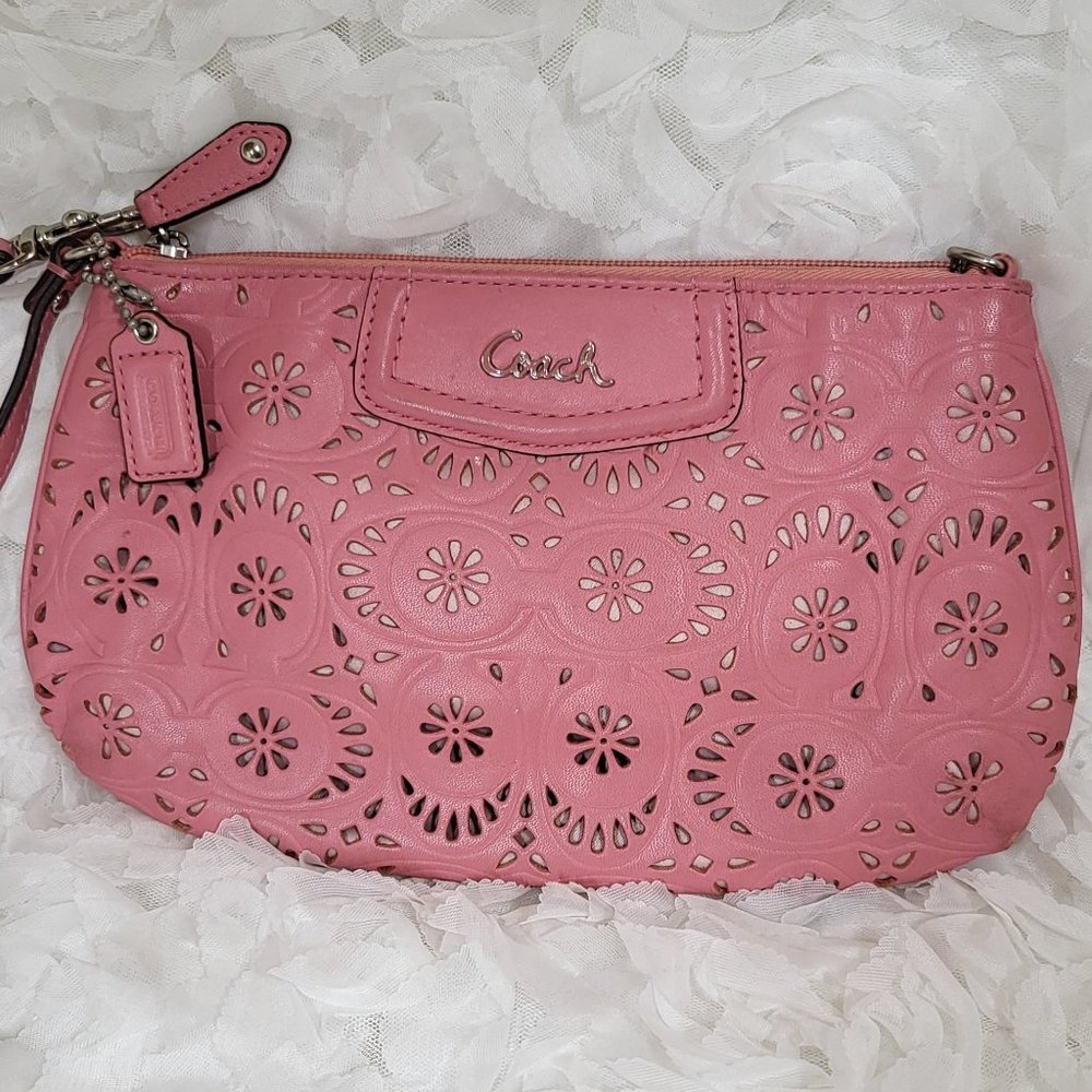 Rare Coach Ashley Wristlet